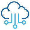 Cloud data icon image